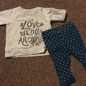 Two piece old navy outfit